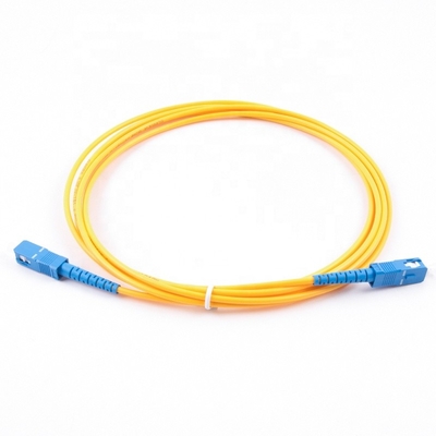 SC UPC SC - SC Optic Patch Cord LSZH G657a1 Cable Optical