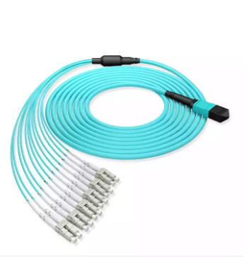 Fiber Optic OM3/OM4/OM5 Cable SC LC MPO MTP Optical Fiber Patch Cord