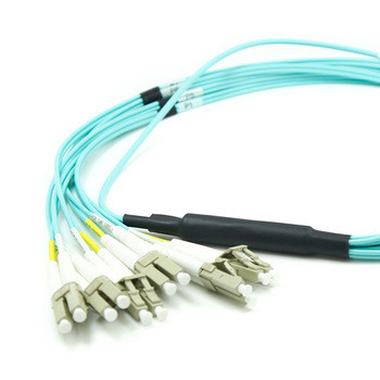 Mutilmode OM3 Breakout 12 Core MPO MTP Patch Cord