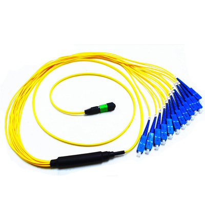 UPC Simplex Single Mode SM Breakout MPO Patch Cord