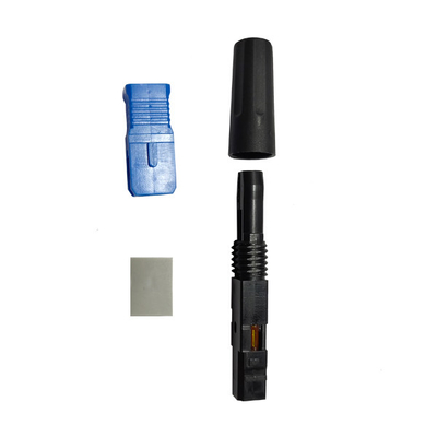 Blue Green FTTH SC UPC APC Quick Assembly Connector