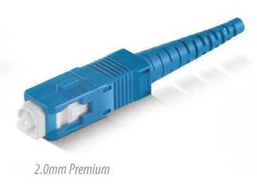 High Reliability Fiber Optic Patch Cord SC / UPC to SC / UPC SX SM 0.9mm LSZH