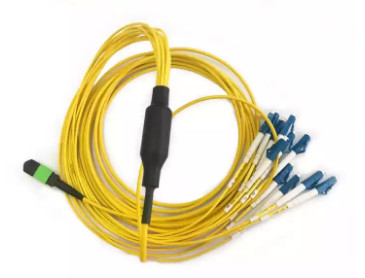 MPO/UPC ถึง LC/UPC 12 สายแพทช์หลัก ตัวเชื่อมต่อ MPO/UPC