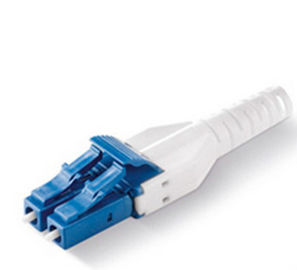 คอนเน็กเตอร์สายไฟเบอร์ออปติก Singlemode LC / UPC Duplex Uniboot Fiber Cable Connector