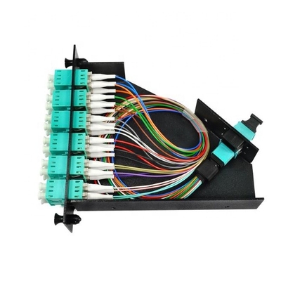 กล่องเทอร์มินอล MPO MTP แบบ LC Duplex SM OM3 50/125 จำนวน 6 ช่อง