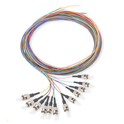 OM1 OM2 APC PC Connector 12 Bundle Fiber Optic Pigtail
